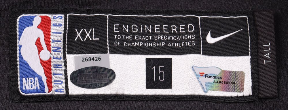 Alan Williams Game-Used Nets Warm-Up Jacket (Steiner & Fanatics) (Online Order Only)