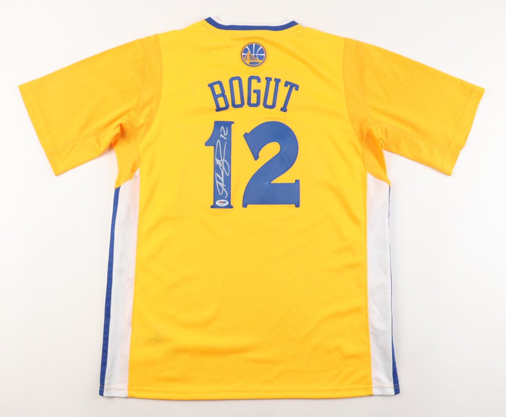 Andrew Bogut Signed Warriors Jersey (PSA) (Online Order Only)