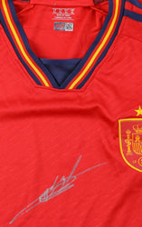 Ansu Fati Signed Barcelona Jersey (PIA) Spain National Football Team (Online Order Only)