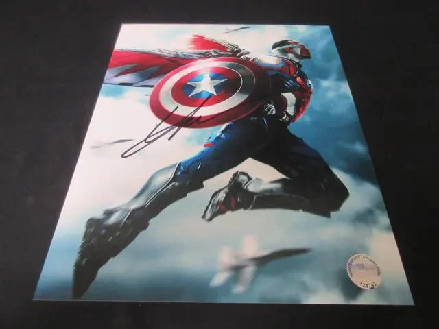 Anthony Mackie Signed 8x10 Photo SSC COA Marvel (Online Order Only)