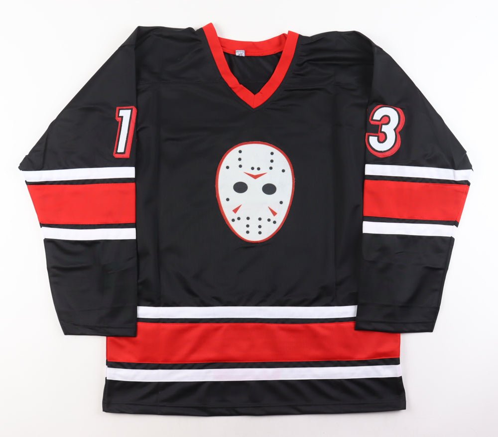 Ari Lehman Signed Jersey Inscribed "Jason 1" & "I Never Die!" (JSA) (Online Order Only)