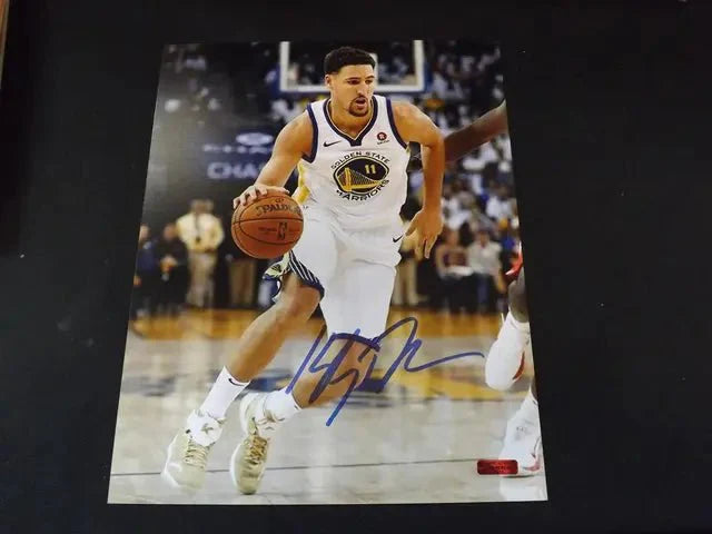 AUTHENTIC KLAY THOMPSON AUTOGRAPHED 8X10 PHOTO GOLDEN STATE WARRIORS (Online Order Only)