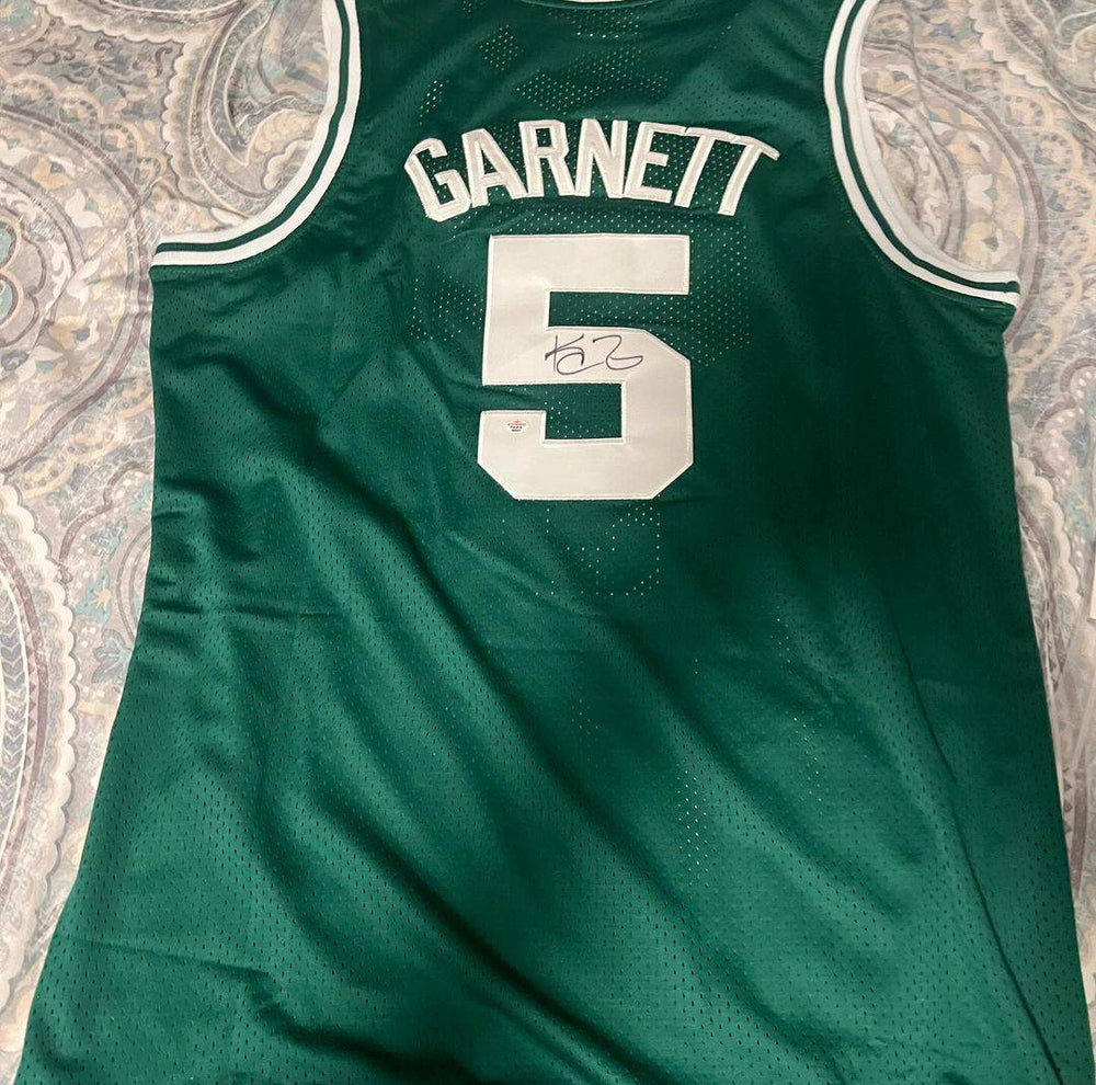 Autographed Boston Celtics Kevin Garnett Hardwood Classic (Online Order Only)