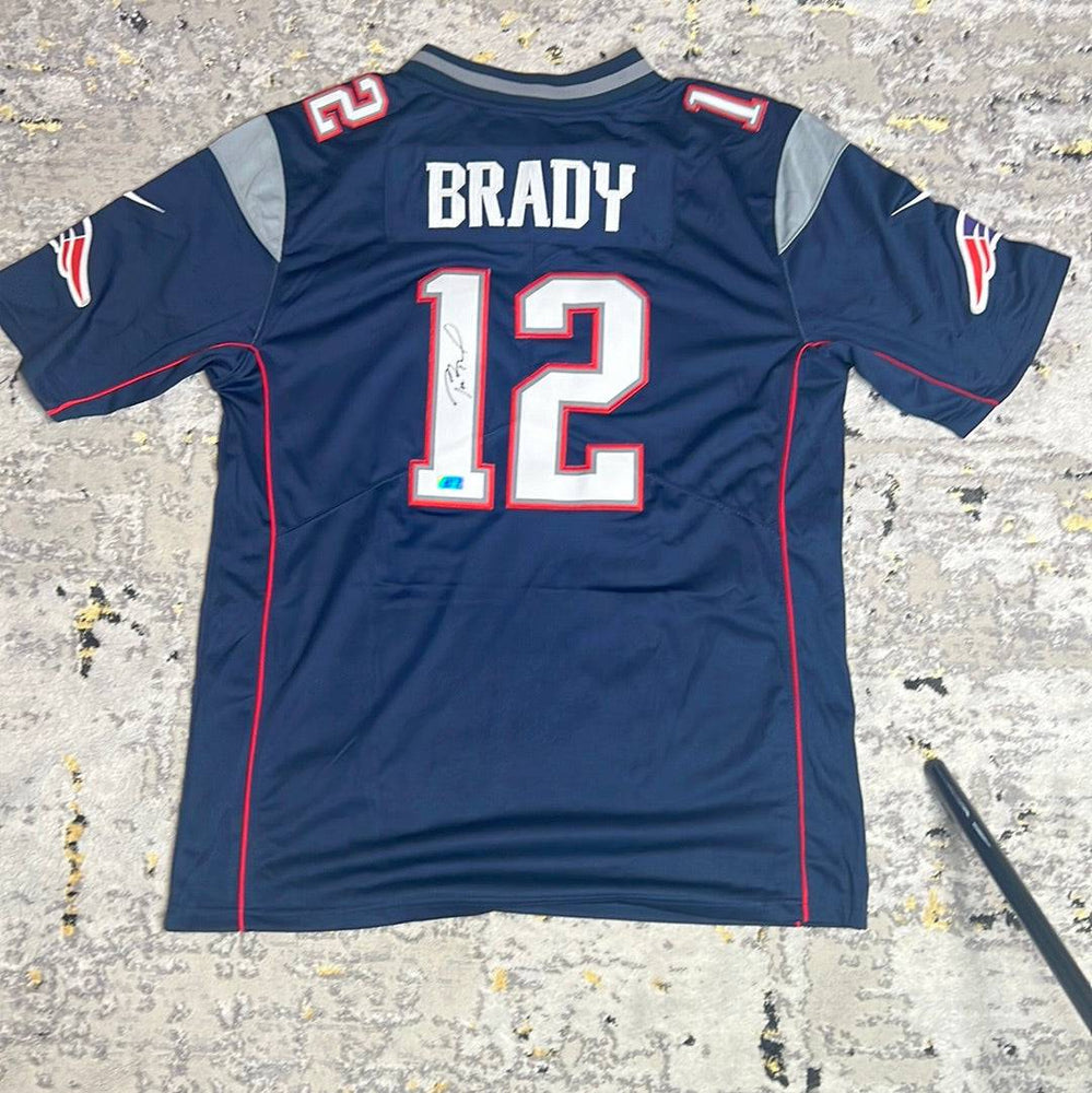 Autographed official Tom Brady jersey (Online Order Only)