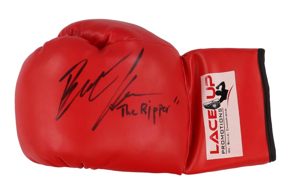 Badou Jack Signed Boxing Glove Inscribed "The Ripper" (PSA) 🔥 (Online Order Only)