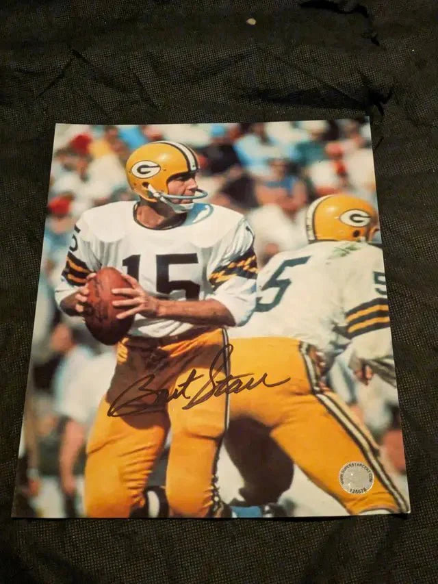 Bart Starr Signed Green Bay Packers 8.5x11 Photo with coa 125678 (Online Order Only)
