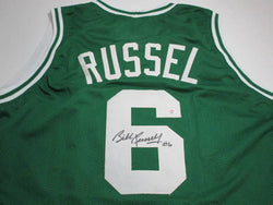 Bill Russell of the Boston Celtics signed autographed basketball jersey PAAS COA 521 (Online Order Only)