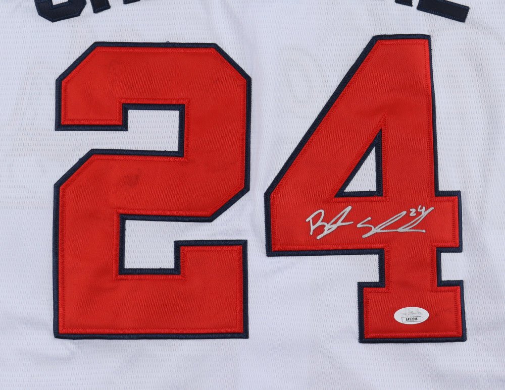Braden Shewmake Signed Jersey (JSA) Atlanta Braves (Online Order Only)