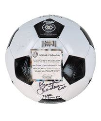 Brandi Chastain Signed Franklin Soccer Ball Inscribed "2x WC Champs" (Schwartz) (Online Order Only)