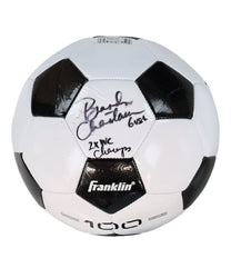 Brandi Chastain Signed Franklin Soccer Ball Inscribed "2x WC Champs" (Schwartz) (Online Order Only)