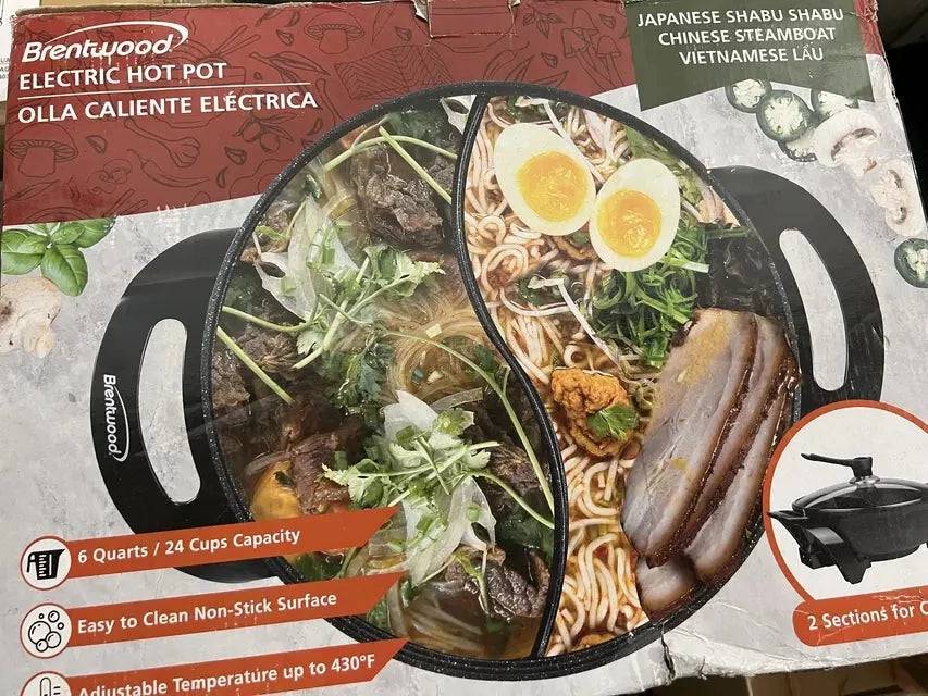 Brentwood Boxed Electric Hot Plate (Online Order Only)