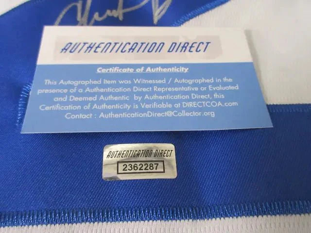 Chadwick Boseman signed 42 Dodgers Jersey (Online Order Only)