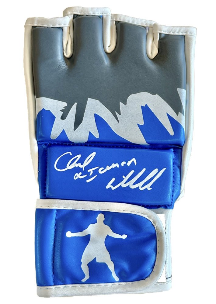 Chuck "The Iceman" Liddell Signed Iceman MMA Glove (PSA) PSA In-The-Presence (Online Order Only)