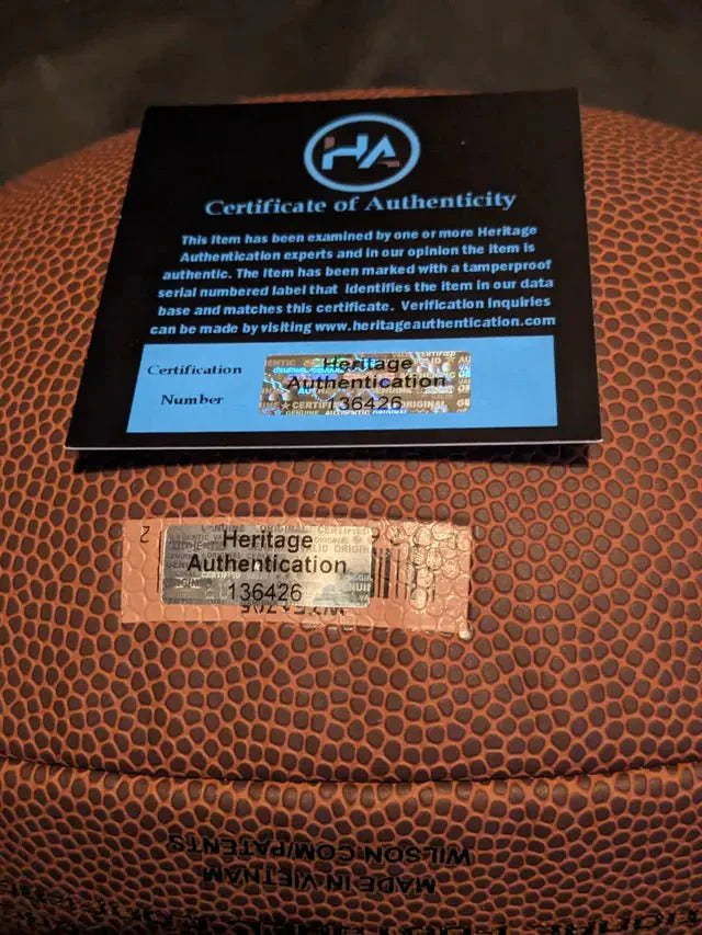 CJ Stroud Signed Football with COA (Online Order Only)