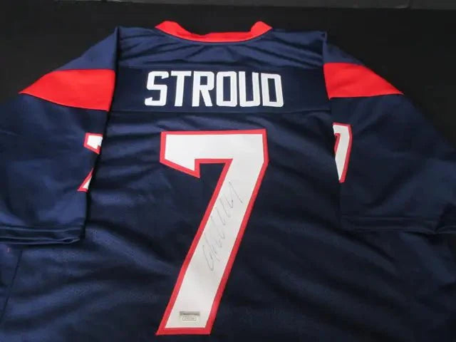 CJ Stroud Texans signed Jersey w/coa (Online Order Only)