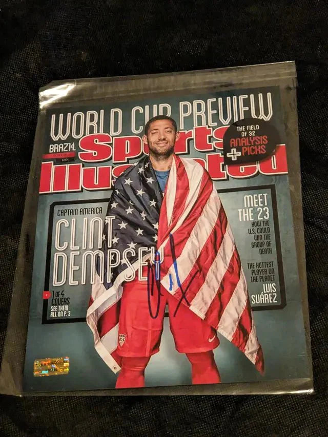 Clint Dempsey Team USA Autographed 8x10 Photo with coa (Online Order Only)