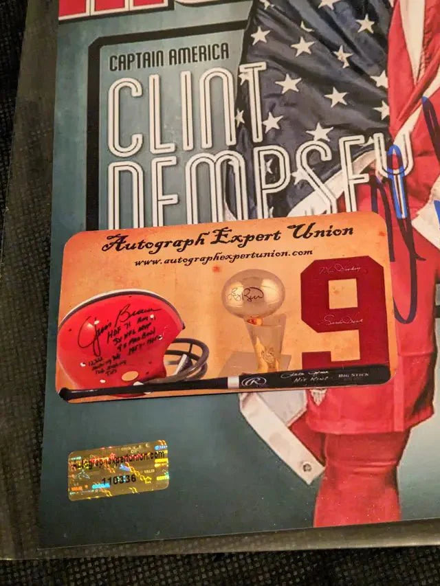Clint Dempsey Team USA Autographed 8x10 Photo with coa (Online Order Only)