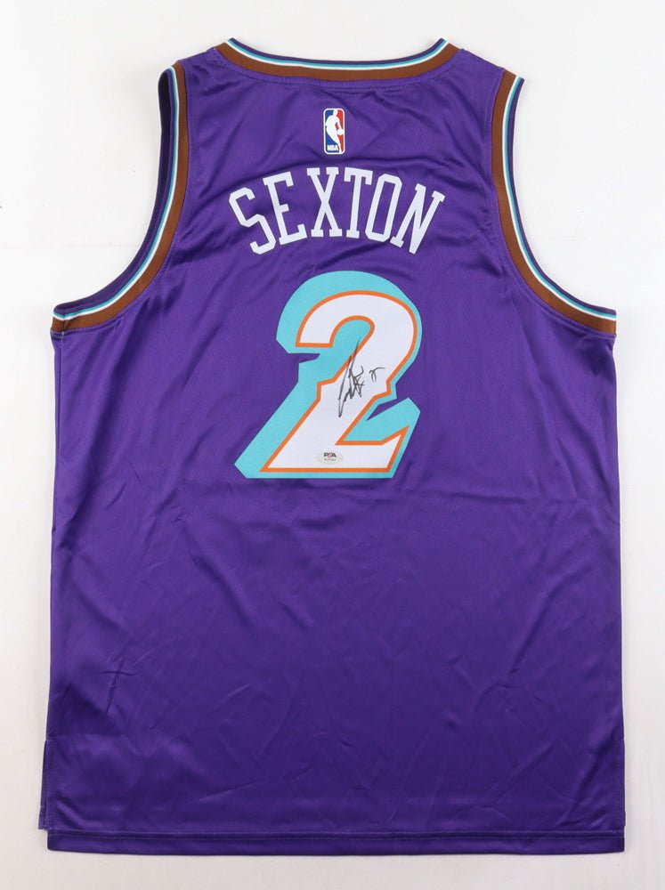 Collin Sexton Signed Jersey (PSA) (Online Order Only)