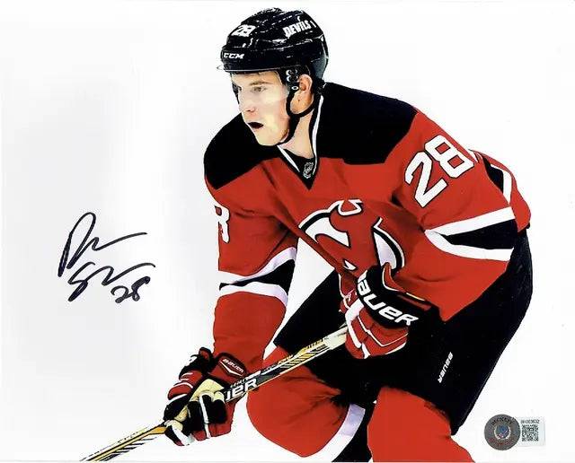 Damon Severson New Jersey Devils Autographed 8x10 Photo Beckett Holo (Online Order Only)