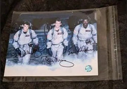 Dan Aykroyd, Bill Murray, Ernie Hudson  Ghostbusters Signed 8x10 Photo with coa (Online Order Only)