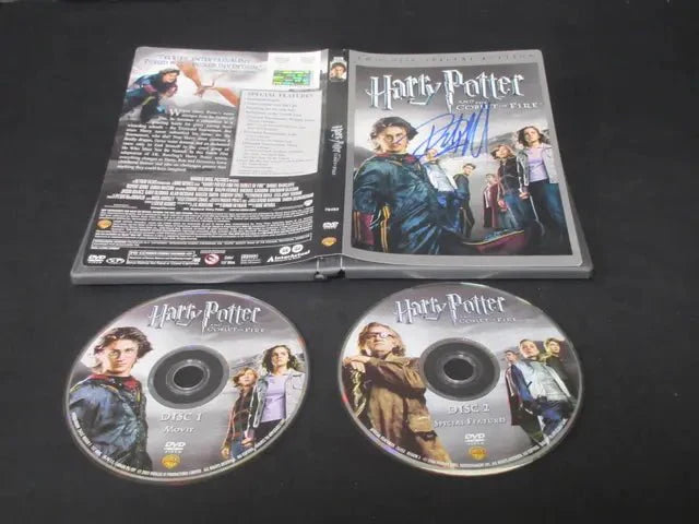Daniel Radcliffe Signed Harry Potter DVD EUA COA (Online Order Only)