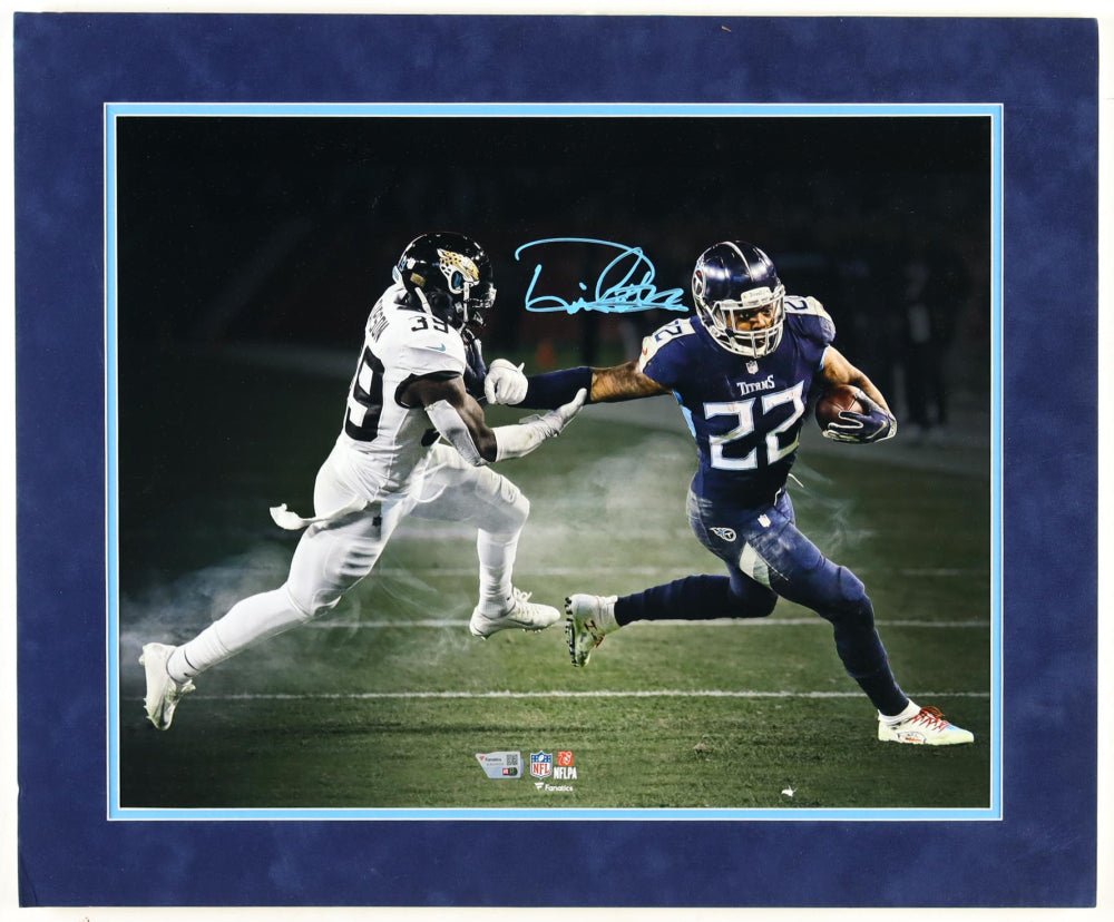 Derrick Henry Signed Titans 20x24 Matted Photo (Fanatics) (Online Order Only)