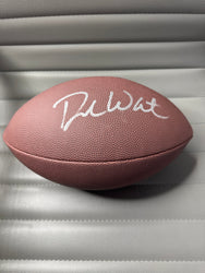 Deshaun Watson autographed football with coa (Online Order Only)