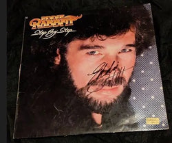 Eddie Rabbitt "Step by Step"  autographed step by step album with coa 115147 and record (Online Order Only)