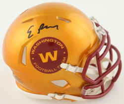 Emmanuel Forbes Jr. Signed Washington Flash Alternate Speed Mini Helmet (JSA) (Online Order Only)