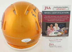 Emmanuel Forbes Jr. Signed Washington Flash Alternate Speed Mini Helmet (JSA) (Online Order Only)