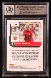 Erling Haaland Signed 2022-23 Donruss #84 (BGS | Auto 10) Beckett Witnessed (Online Order Only)