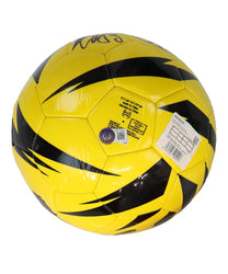 Erling Haaland Signed Borussia Dortmund Logo Soccer Ball (Beckett) Beckett Witnessed (Online Order Only)