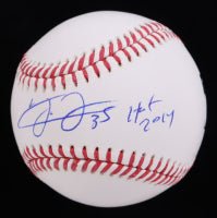 Frank Thomas Signed OML Baseball Inscribed "HOF 2014" (Beckett) (Online Order Only)