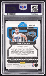 Franz Wagner Signed 2021-22 Panini Prizm Prizms Red Ice #310 RC (PSA 9 | Autograph Graded PSA 9) Rookie Card (Online Order Only)