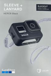 GOPRO SLEEVE + LANYARD HERO 8 (NEW IN BOX) Black (Online Order Only)