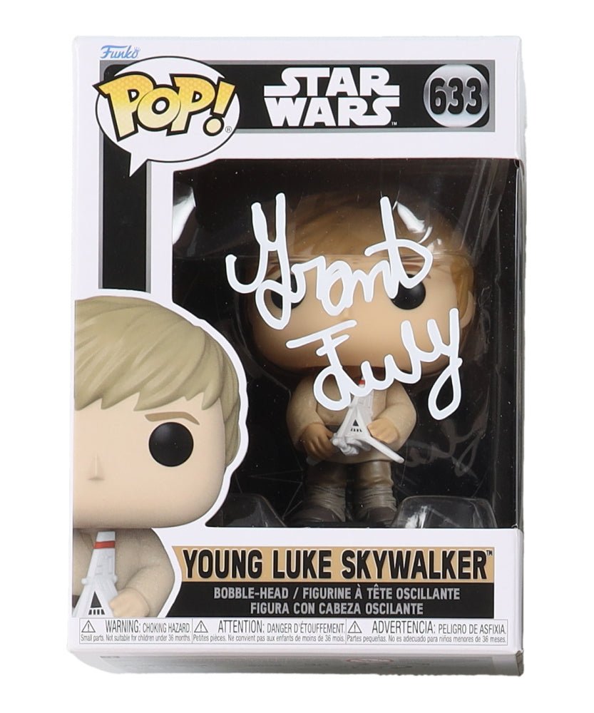 Grant Feely Signed "Star Wars" #633 Young Luke Skywalker Funko Pop! Vinyl Figure (JSA) (Online Order Only)