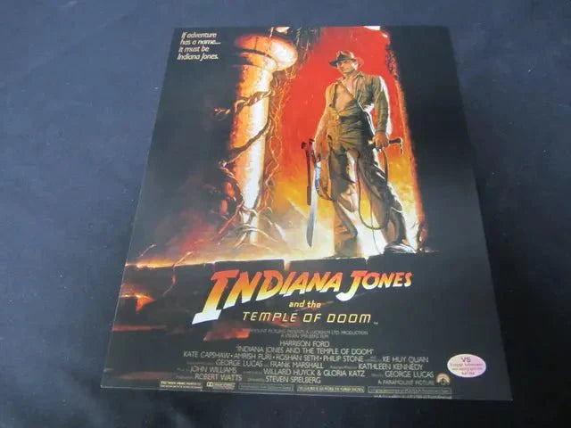 Harrison Ford Signed Indiana Jones "Temple of Doom" Photo Certified A41066 (Online Order Only)