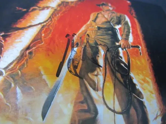 Harrison Ford Signed Indiana Jones "Temple of Doom" Photo Certified A41066 (Online Order Only)