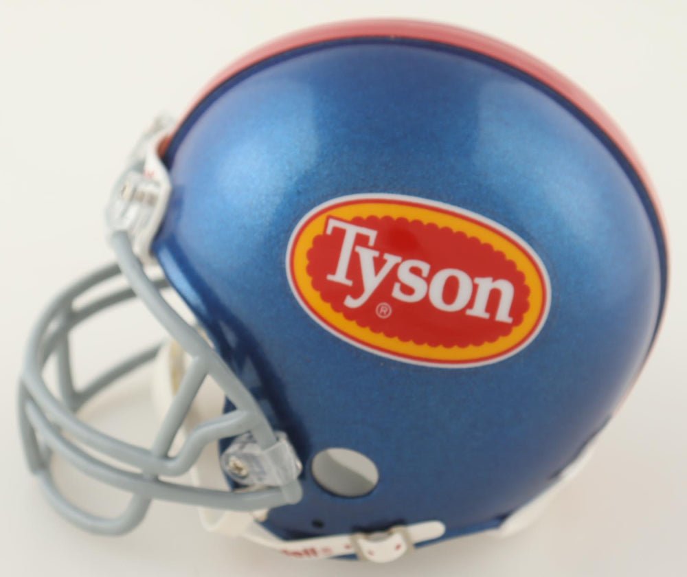 Herschel Walker Signed Tyson Herschel's Famous 34 Mini Helmet with Display Case (JSA) (Online Order Only)