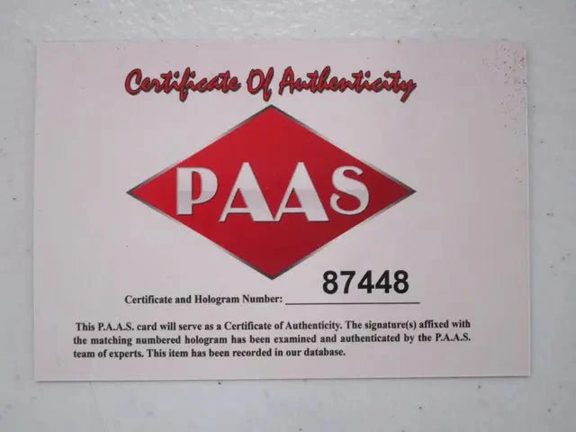 Hershel Walker of the Generals signed autographed magazine PAAS COA 448 (Online Order Only)