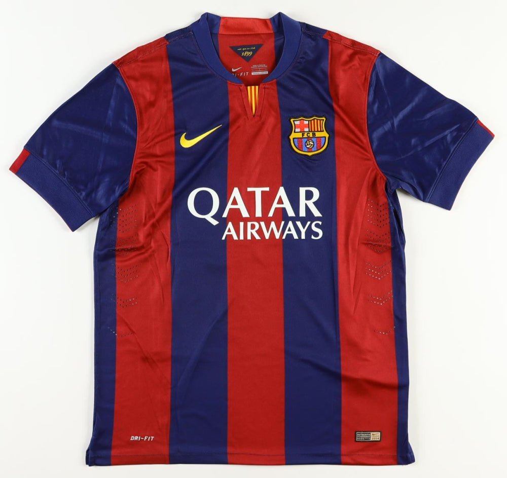 Javier Mascherano Signed Barcelona Jersey (Beckett) (Online Order Only)