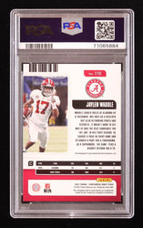 Jaylen Waddle 2021 Contenders Draft Picks Campus Ticket Autographs Variations #110 RC (PSA 8 | Autograph Grade 10) (Online Order Only)