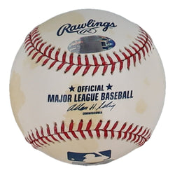 Jed Lowrie Signed OML Baseball (MLB & Steiner) (Online Order Only)