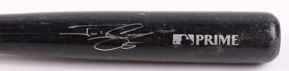 Jonny Gomes Signed Louisville Slugger Game-Used Baseball Bat (JSA) (Online Order Only)