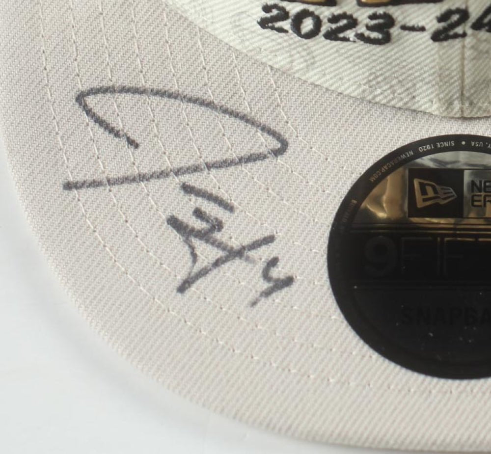 Jrue Holiday Signed Celtics 23-24 NBA Champions Adjustable Hat (JSA) JSA Witnessed (Online Order Only)