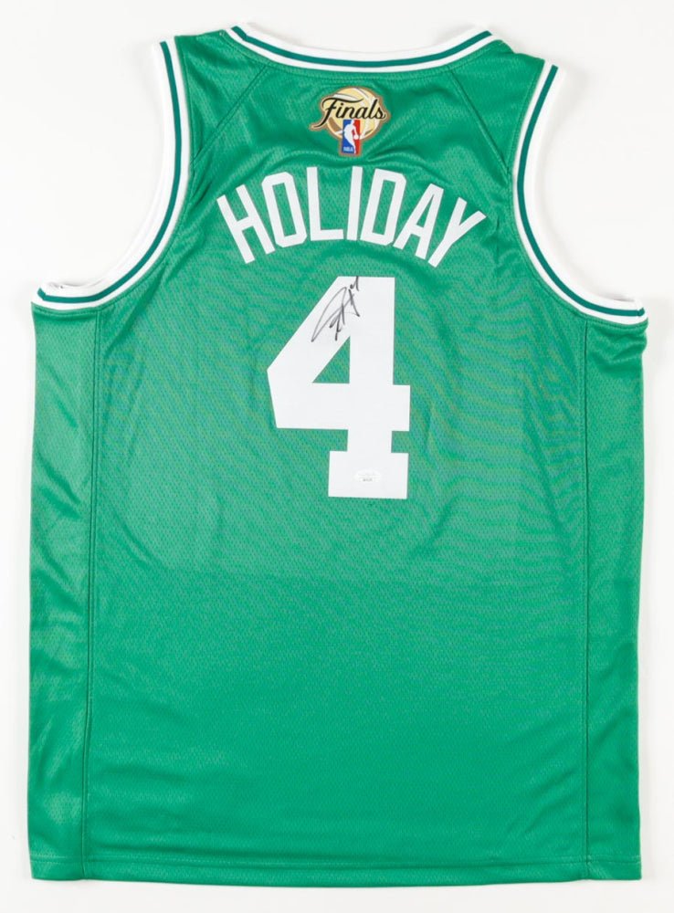 Jrue Holiday Signed Celtics Jersey (JSA) (Online Order Only)