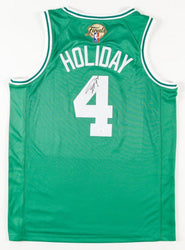 Jrue Holiday Signed Celtics Jersey (JSA) (Online Order Only)