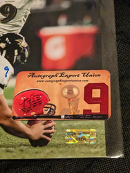 Justin Tucker Signed Autographed 8x10 Photo with coa (Online Order Only)