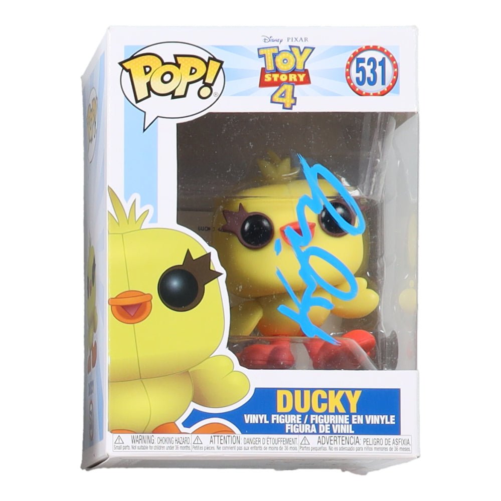 Keegan-Michael Key Signed "Toy Story 4" #531 Ducky Funko Pop! Vinyl Figure (Beckett) (Online Order Only)