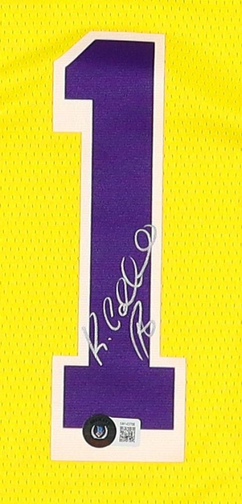 Kentavious Caldwell-Pope Signed Lakers Jersey XL (Beckett) Los Angeles Lakers (Online Order Only)